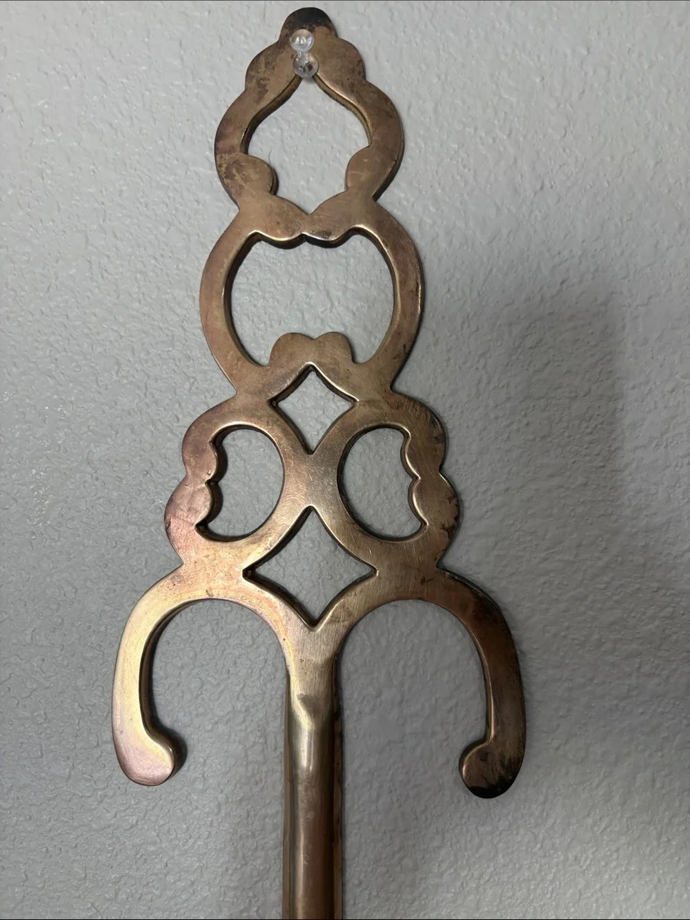 Decorative Brass Wall Votive Holder